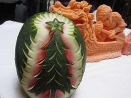 Fruit and Vegetable Carvings