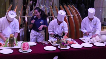 Fruit and Vegetable Carving Demonstration