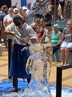 Ice Carving Demonstration