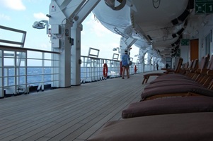 Outside Promenade Deck
